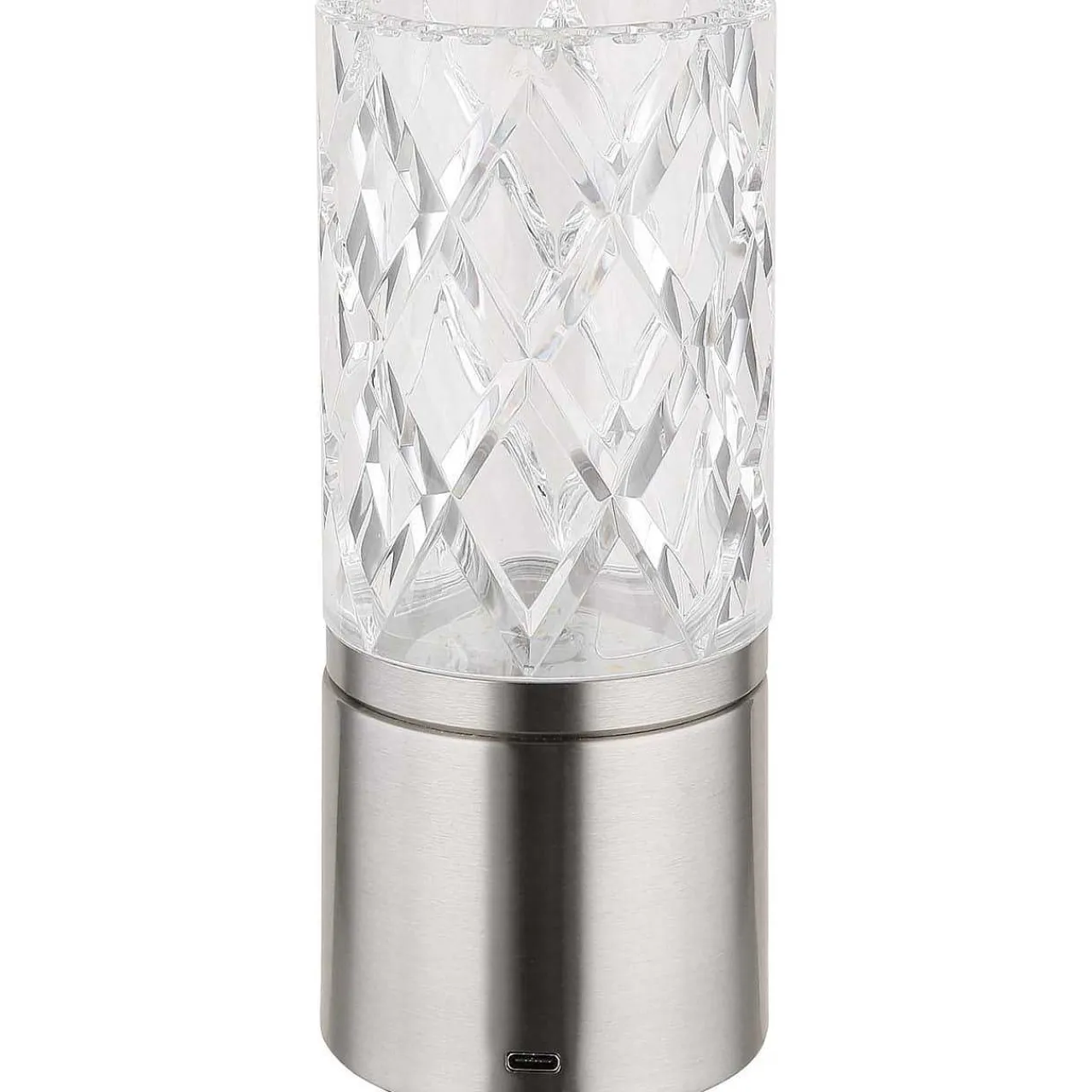 mutoni light Tischleuchte Lunki Metall Silber Matt Led 19> Led-Tischleuchten