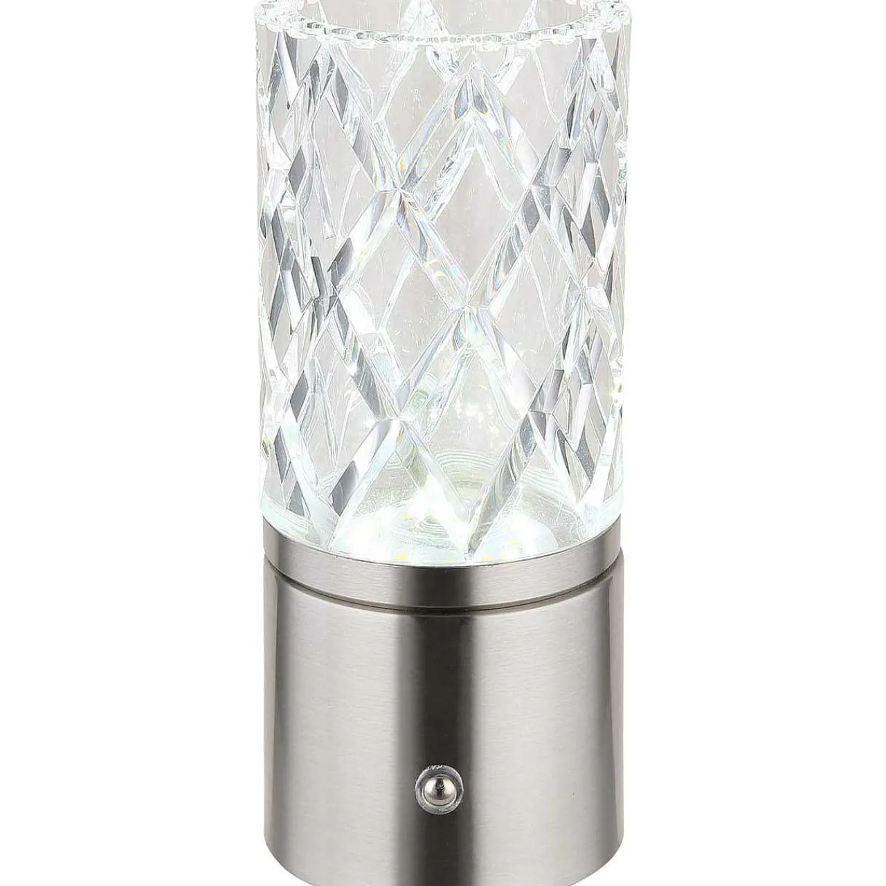 mutoni light Tischleuchte Lunki Metall Silber Matt Led 19> Led-Tischleuchten
