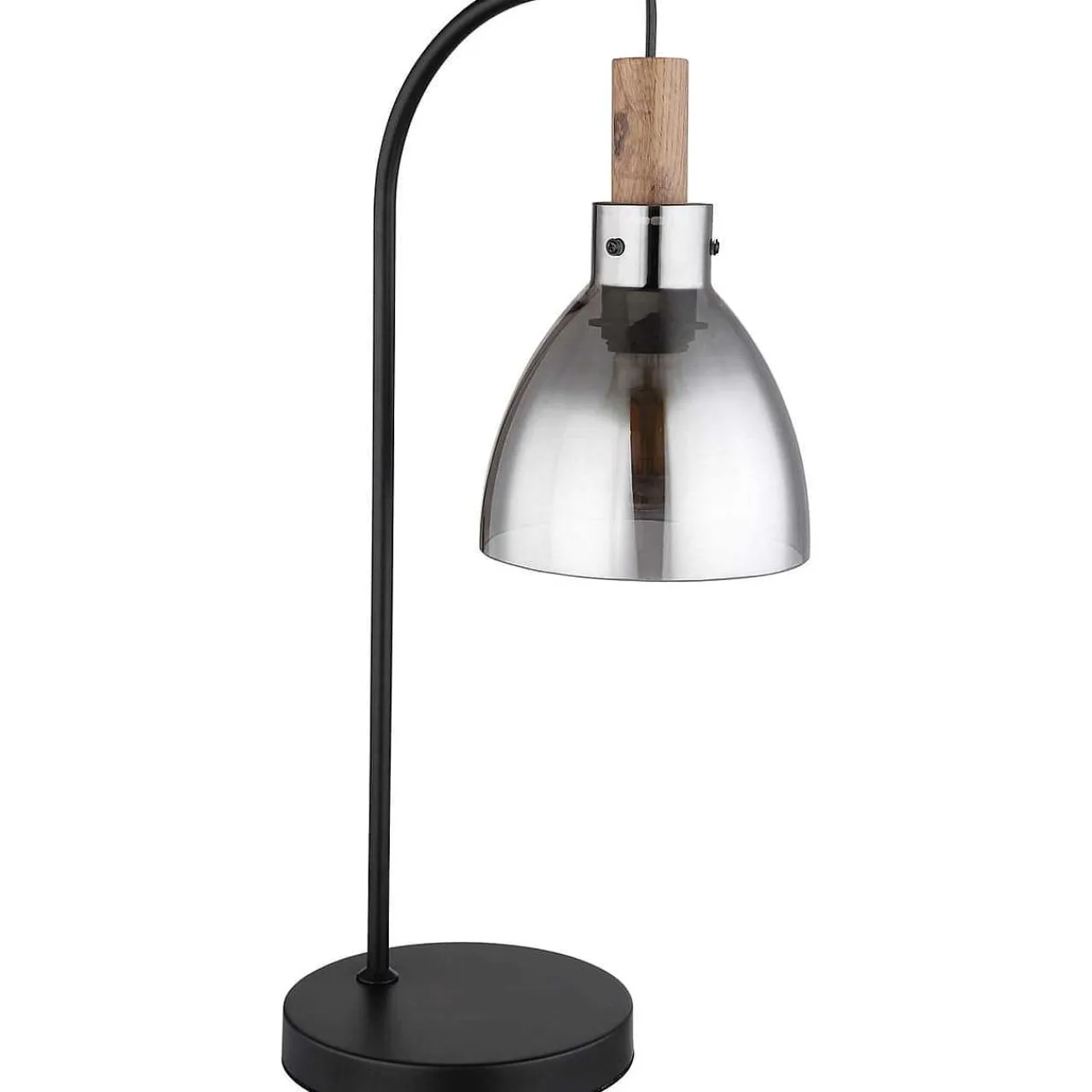 mutoni light Tischleuchte Mattea Metall Schwarz Matt 1Xe27 Led> Led-Tischleuchten