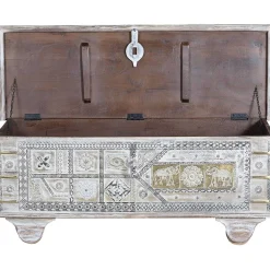 mutoni inspiration Truhe Cottage Mango Vintage Weiss 116X40> Kisten & Truhen