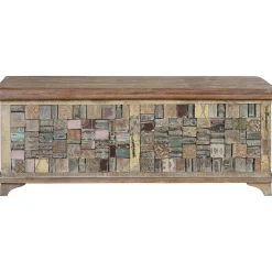 mutoni inspiration Truhe Holz Recycelt Multicolor 106X36> Kisten & Truhen
