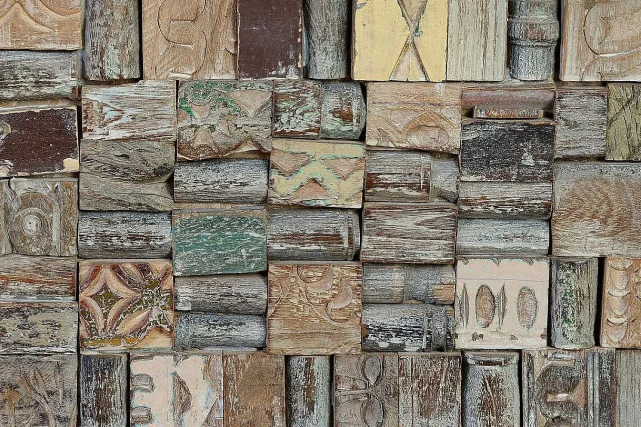 mutoni inspiration Truhe Holz Recycelt Multicolor 106X36> Kisten & Truhen