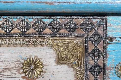 mutoni inspiration Truhe Mango Vintage Blau 116X40> Kisten & Truhen