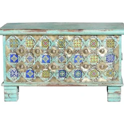 mutoni inspiration Truhe Mango Vintage Grun 80X40> Kisten & Truhen