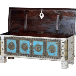 mutoni inspiration Truhe Mango Vintage Weiss 116X40><noscript><img width=