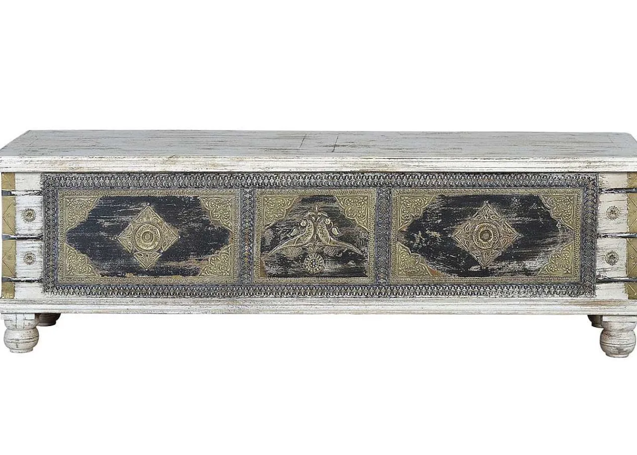 mutoni inspiration Truhe Mango Vintage Weiss 145X40> Kisten & Truhen