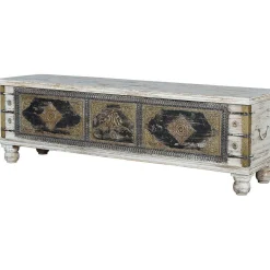 mutoni inspiration Truhe Mango Vintage Weiss 145X40> Kisten & Truhen