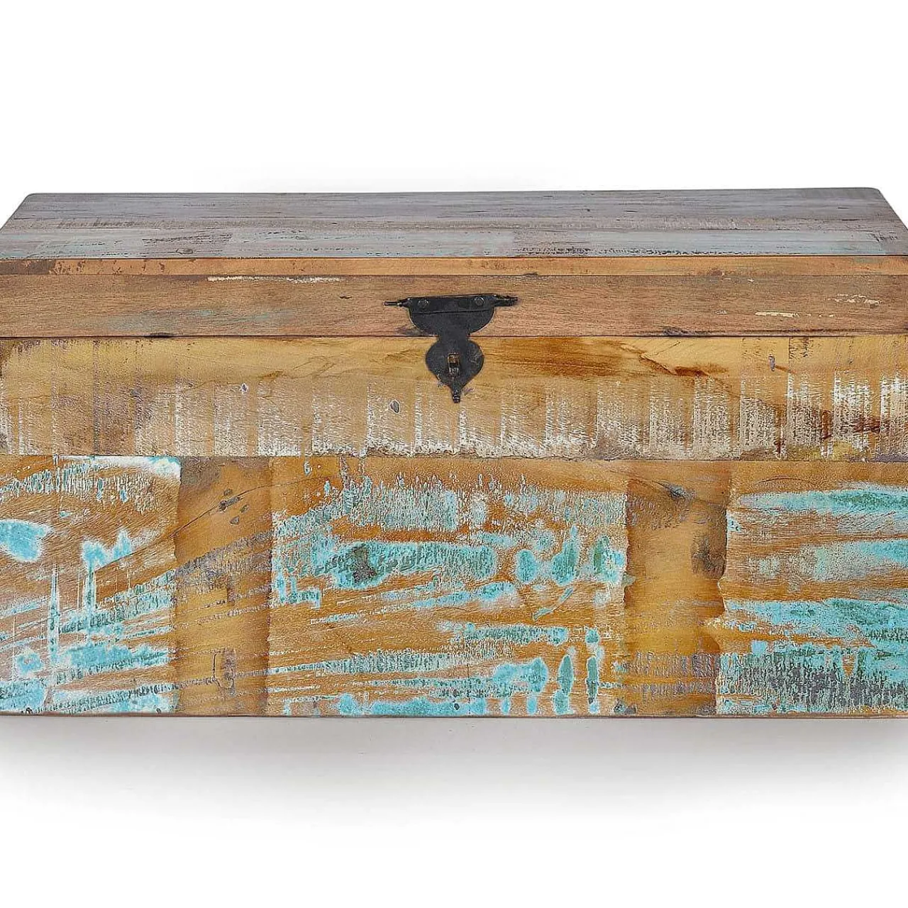 mutoni inspiration Truhe Mayela Holz Recycelt Multicolor 80X40> Kisten & Truhen