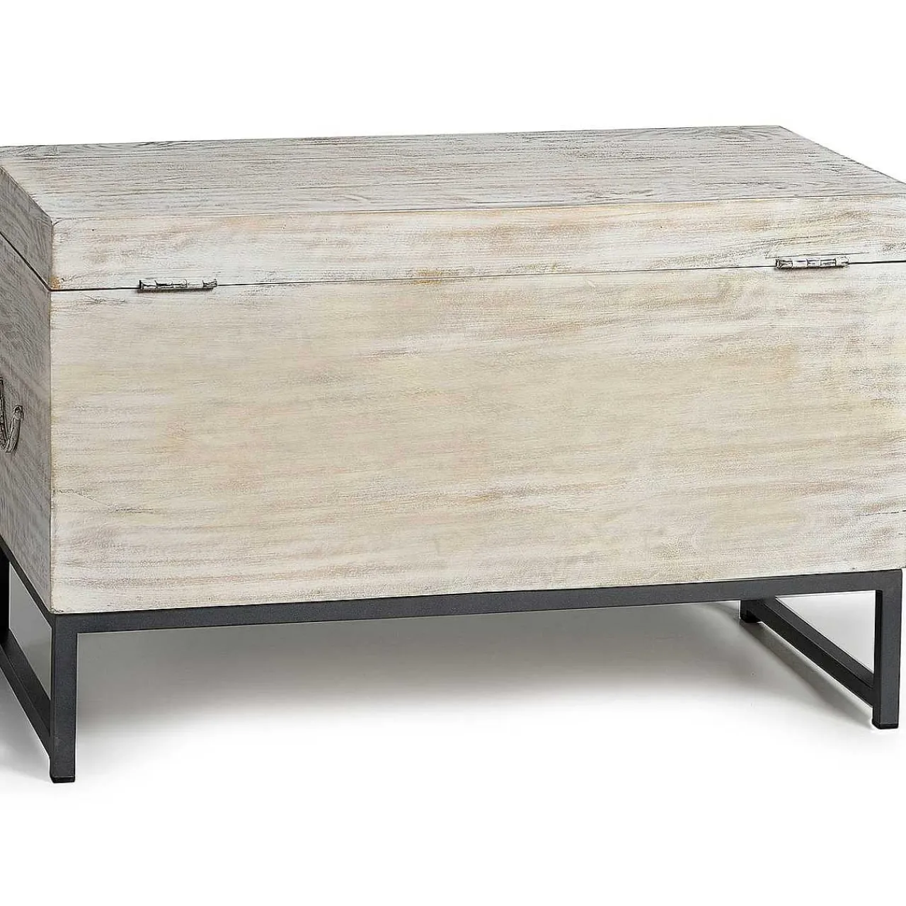 mutoni inspiration Truhe Mykonos Mango Vintage Weiss 80X40> Kisten & Truhen