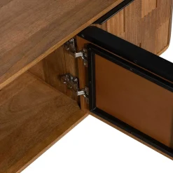 mutoni living Tv-Lowboard Effortless Mangoholz Natur 147><noscript><img width=