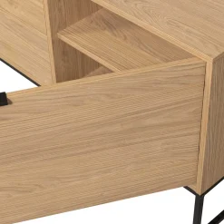 mutoni living Tv-Lowboard Silas Eiche Natur 180><noscript><img width=