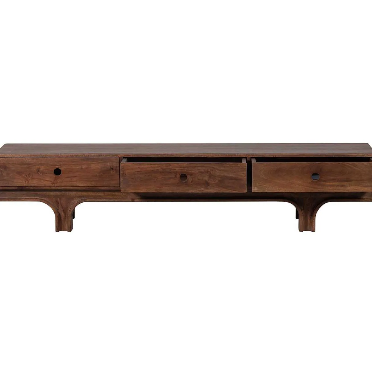 mutoni living Tv-Lowboard Staes Mangoholz Walnuss 180> Tv-Möbel