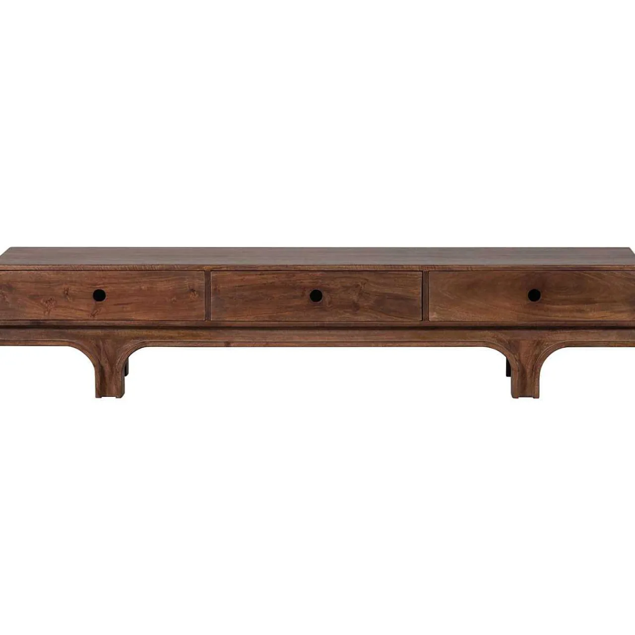 mutoni living Tv-Lowboard Staes Mangoholz Walnuss 180> Tv-Möbel