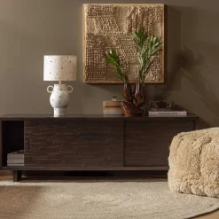 mutoni living Tv-Lowboard Til Mangoholz Dunkelbraun 150><noscript><img width=