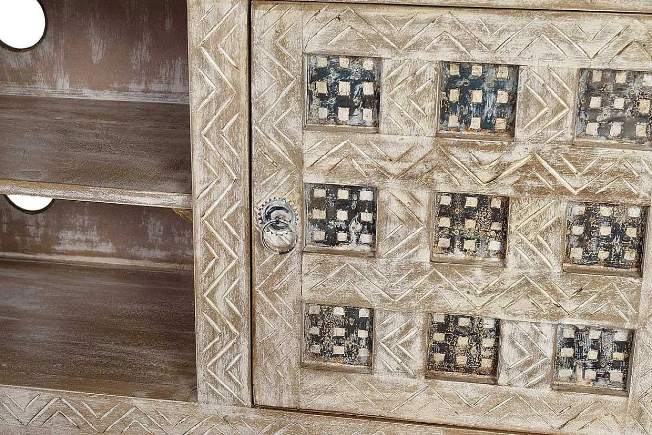 mutoni inspiration Tv-Möbel Antique Mangoholz Natur 150> Tv-Möbel