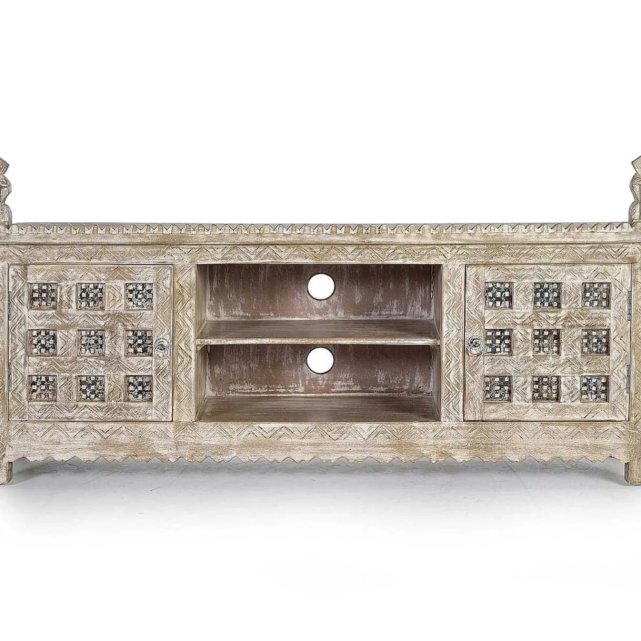 mutoni inspiration Tv-Möbel Antique Mangoholz Natur 150> Tv-Möbel