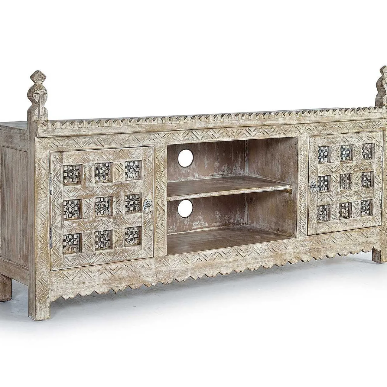 mutoni inspiration Tv-Möbel Antique Mangoholz Natur 150> Tv-Möbel