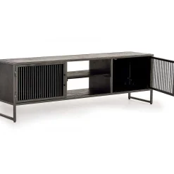 mutoni inspiration Tv-Möbel Nero Ii Mangoholz Schwarz 170> Tv-Möbel