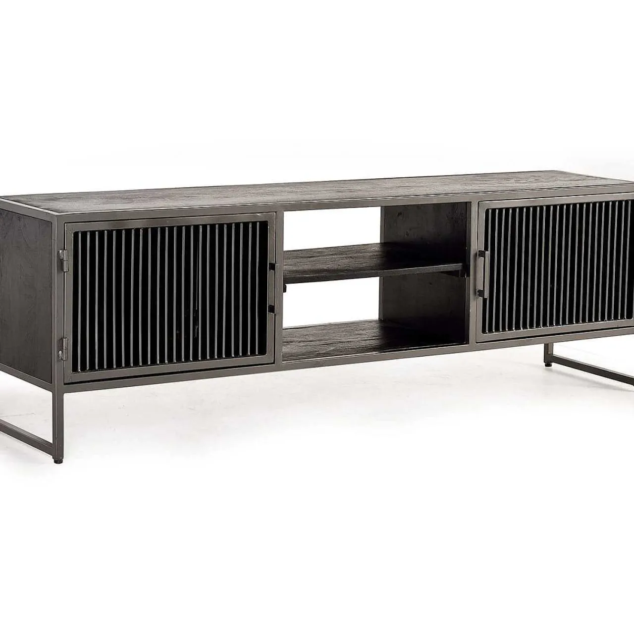 mutoni inspiration Tv-Möbel Nero Ii Mangoholz Schwarz 170> Tv-Möbel