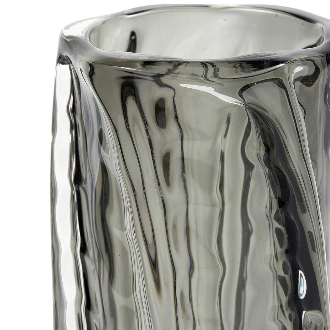 mutoni living Vase Paragon Handgeformt Anthrazit 27> Vasen