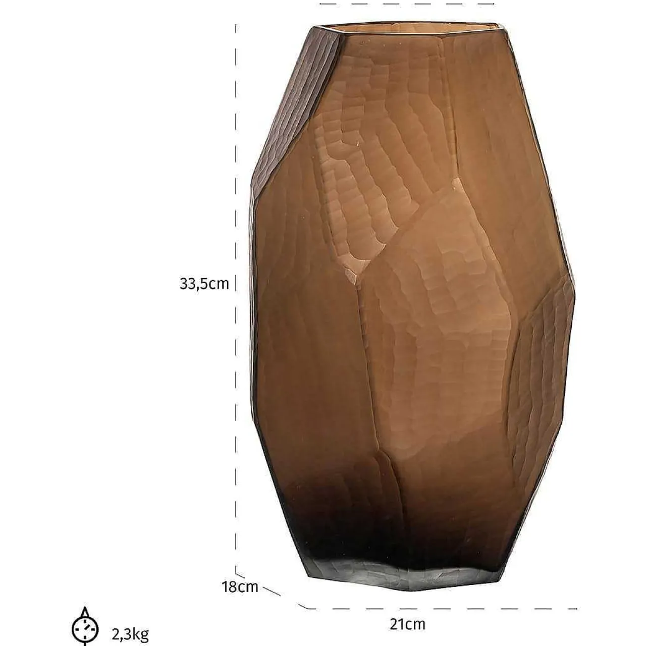 Richmond Interiors Vase Sadie Klein> Vasen