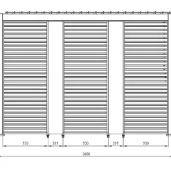 mutoni lifestyle Vertikale Platte Pavillon Ocean Anthrazit><noscript><img width=