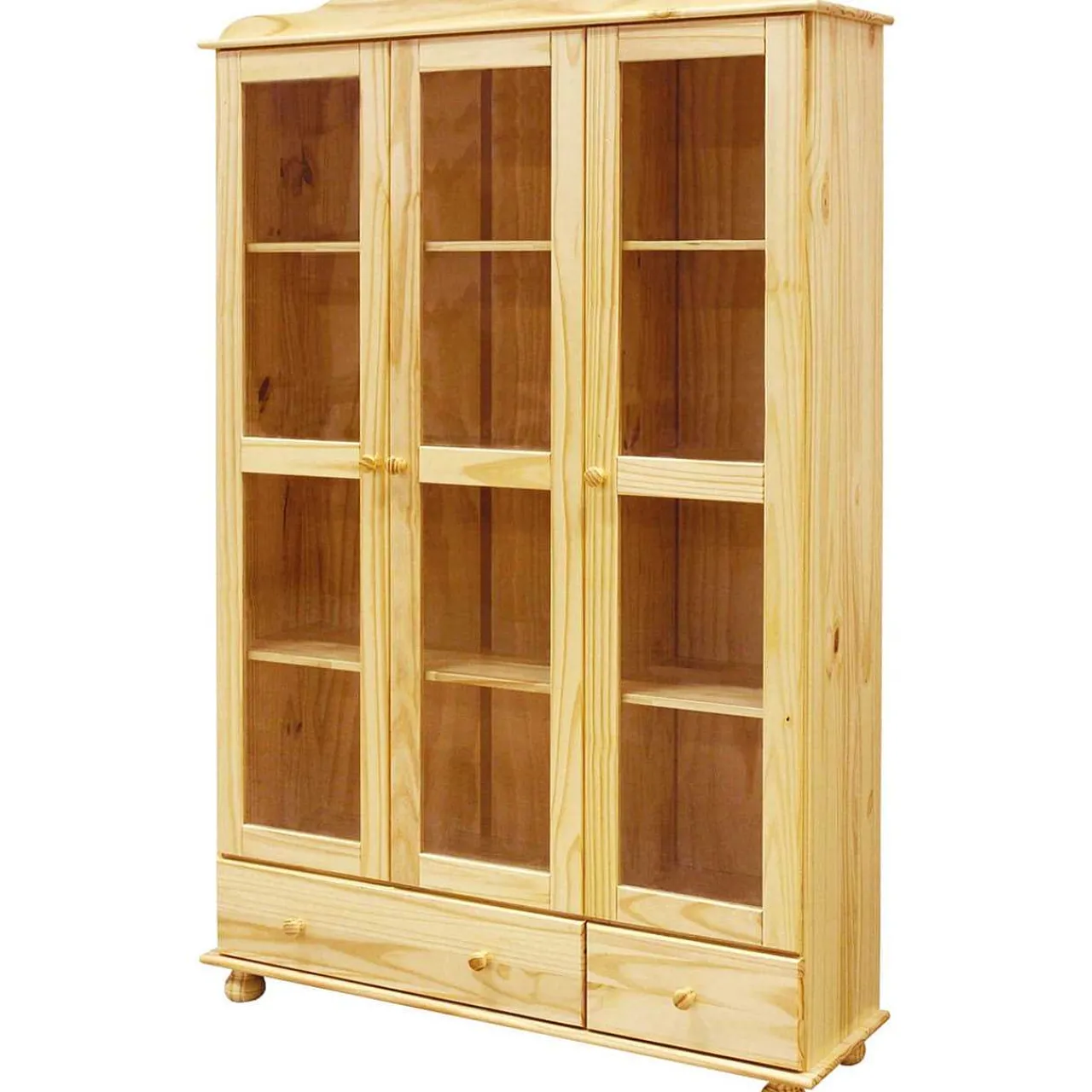 mutoni sweet home Vitrine Bronda Kiefernholz Natur 189> Vitrinen