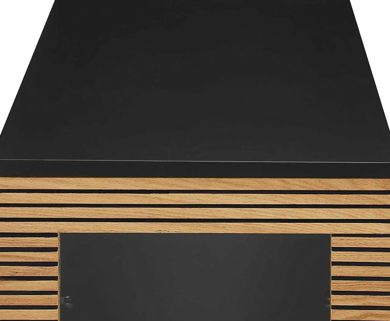 mutoni casual Vitrine Flubna Natur Schwarz> Vitrinen
