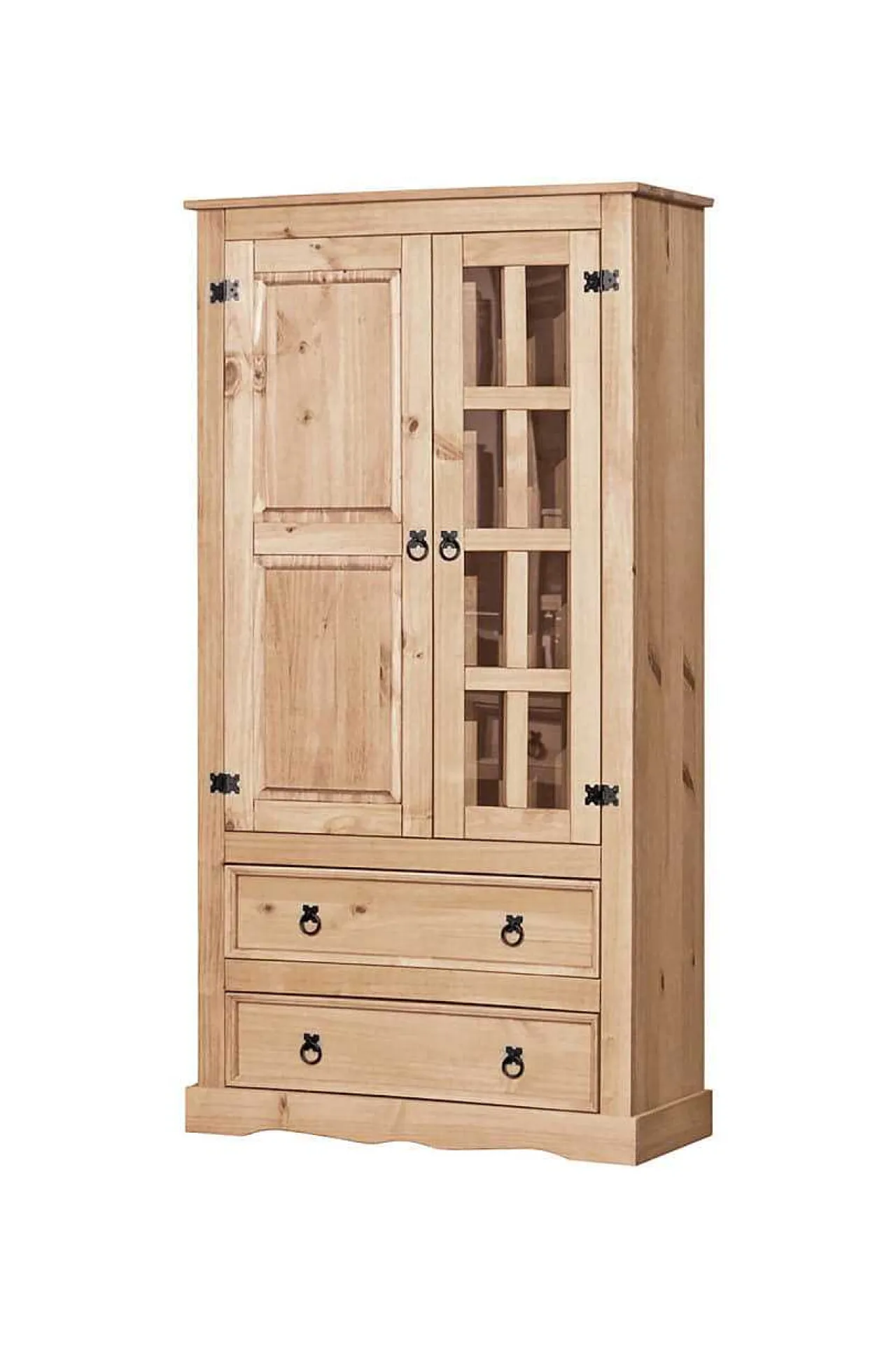 mutoni trend Vitrine Kiefer Massiv 100X41X190> Vitrinen
