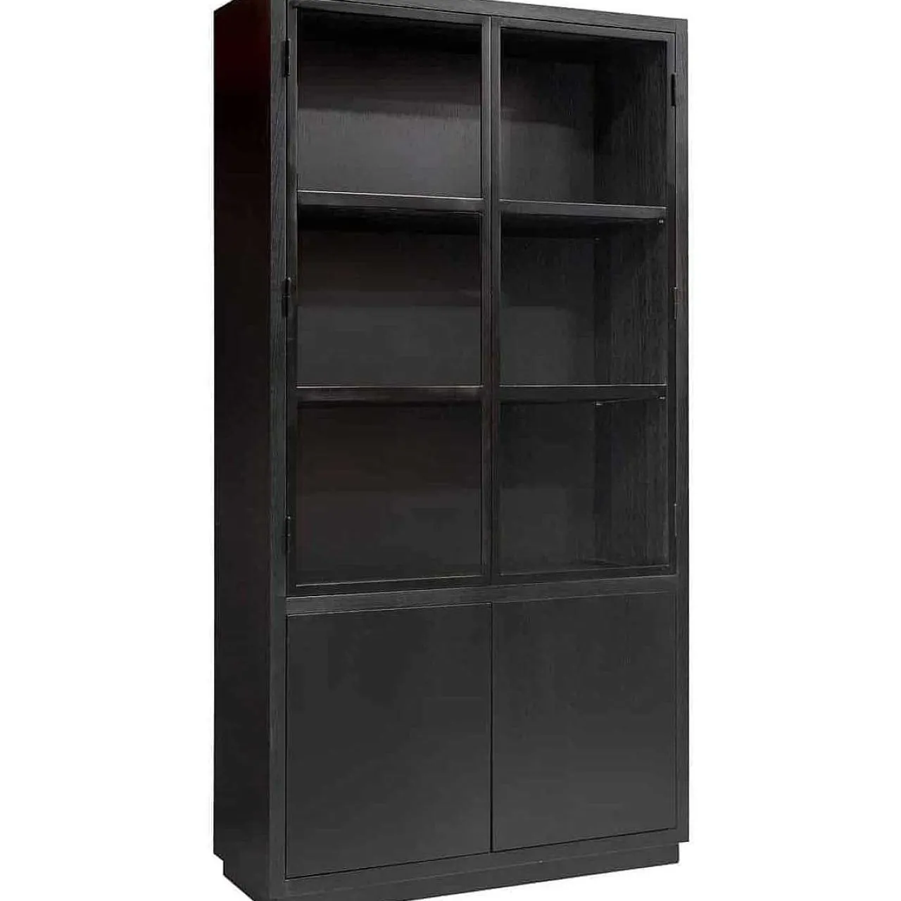 Richmond Interiors Vitrine Oakura Schwarz> Vitrinen