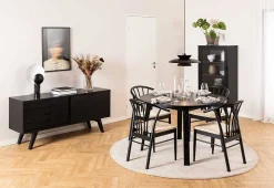 mutoni scandi Vitrine Upsala Schwarz 72X145><noscript><img width=