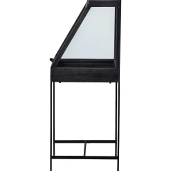 mutoni living Vitrinenkasten Dido Schwarz 65X109> Vitrinen