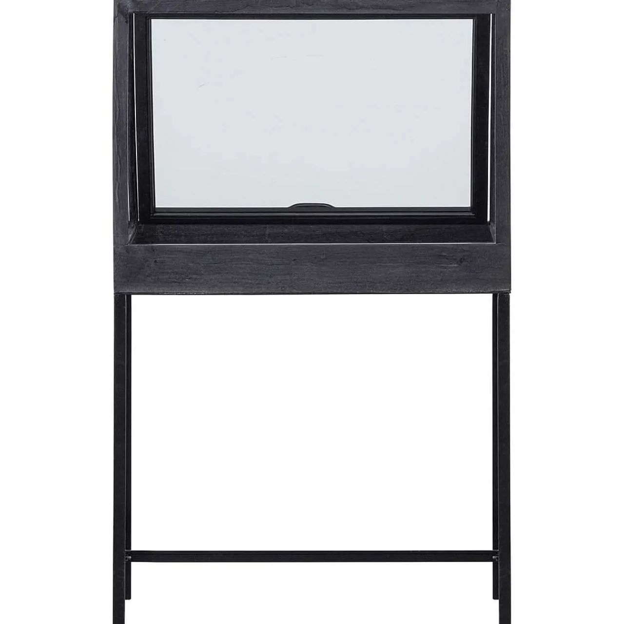mutoni living Vitrinenkasten Dido Schwarz 65X109> Vitrinen
