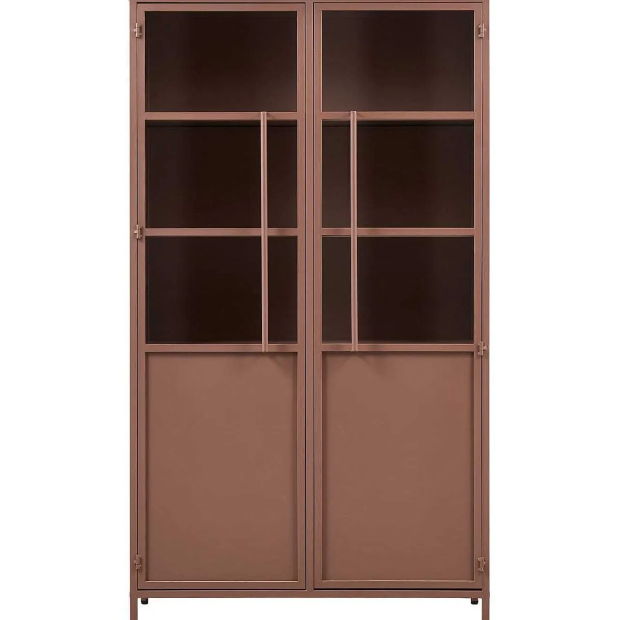 mutoni living Vitrinenschrank Exhibit Tan 99X170> Vitrinen