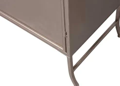 mutoni living Vitrinenschrank Fossil Metall Champagne 95X180><noscript><img width=
