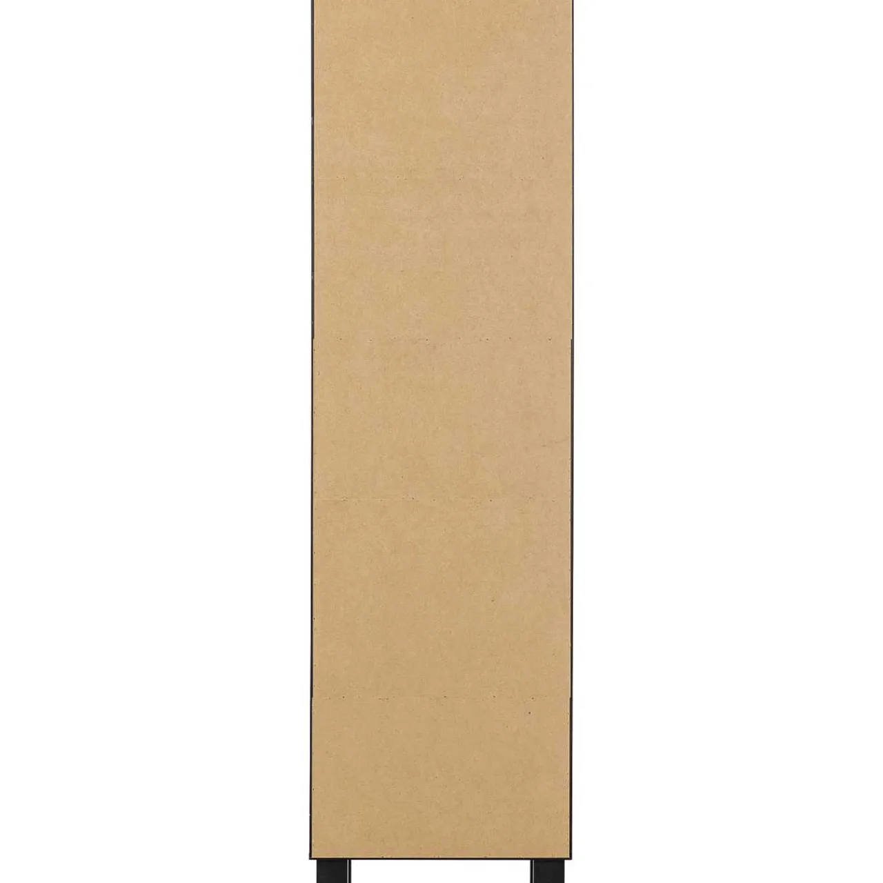 mutoni living Vitrinenschrank Goos Kiefer Schwarz Walnuss 200X57> Vitrinen