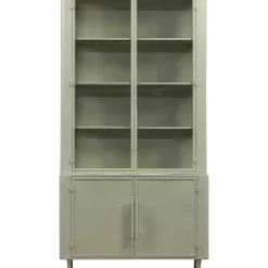 mutoni living Vitrinenschrank Unlock Metall Greige 210X110><noscript><img width=