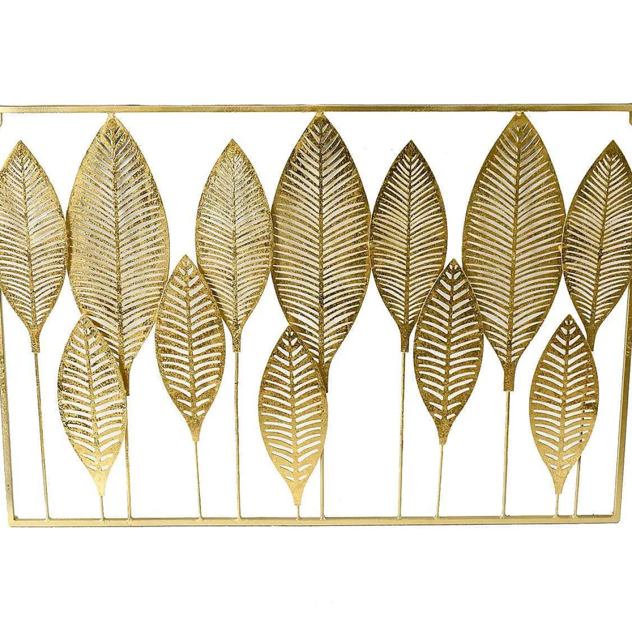 mutoni pleasure Wanddekoration Leaves Metall Gold> Wanddekoration