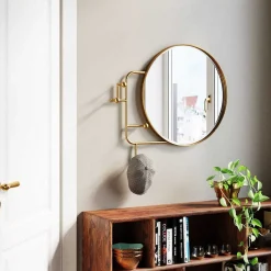 KARE Design Wandgarderobe Tristan Mirror Rund 65><noscript><img width=