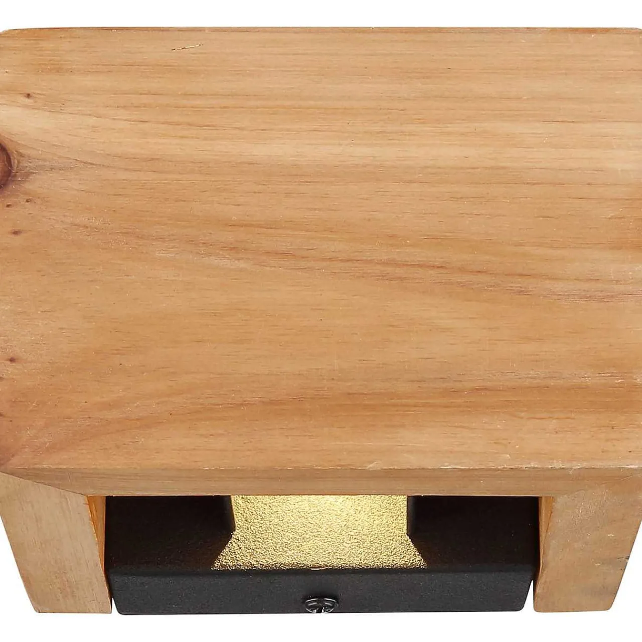 mutoni light Wandleuchte Alina Holz Dunkelbraun Led> Led-Wandleuchten