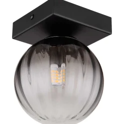 mutoni light Wandleuchte Dallerta Metall Schwarz Matt 1Xg9 Led> Led-Wandleuchten