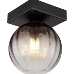 mutoni light Wandleuchte Dallerta Metall Schwarz Matt 1Xg9 Led><noscript><img width=