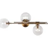 Richmond Interiors Wandleuchte Davine Gold> Wandleuchten