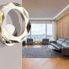 mutoni light Wandleuchte Glimmix Metall Verchromt Led 24> Led-Wandleuchten
