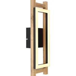 mutoni light Wandleuchte Illa Metall Schwarz Matt Led><noscript><img width=