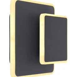 mutoni light Wandleuchte Many Metall Schwarz Led> Led-Wandleuchten