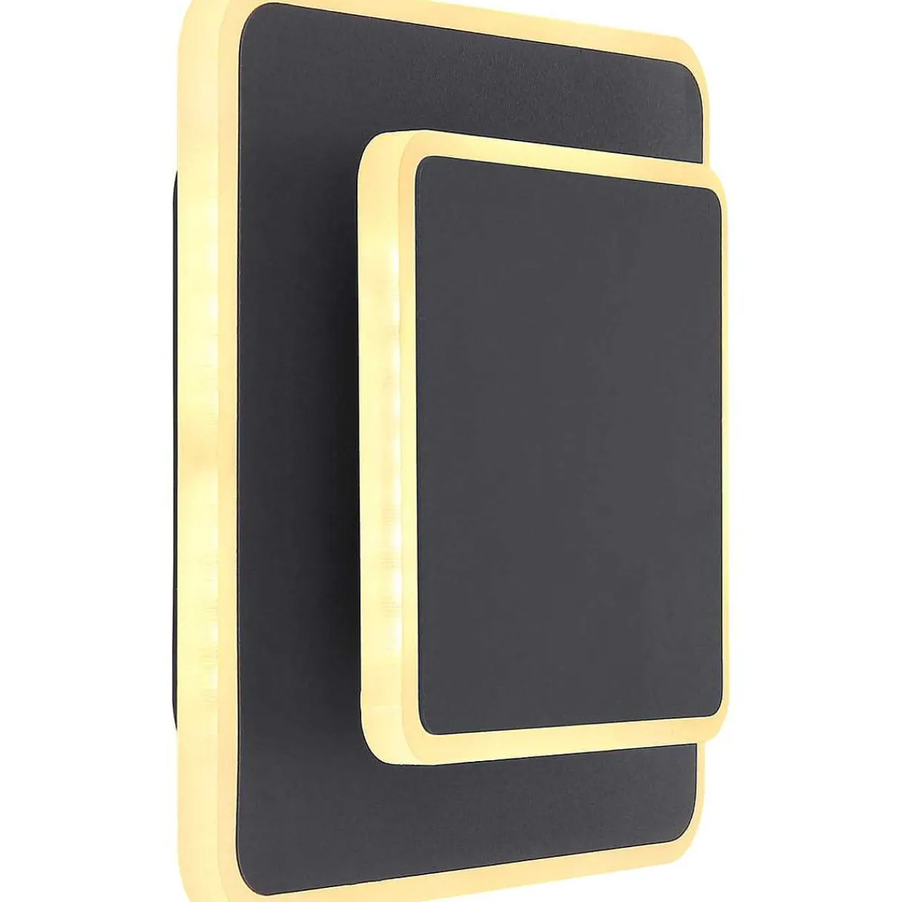 mutoni light Wandleuchte Many Metall Schwarz Led> Led-Wandleuchten