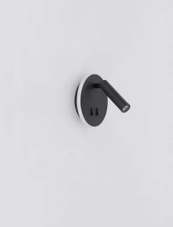 mutoni light Wandleuchte Many Metall Schwarz Led> Led-Wandleuchten