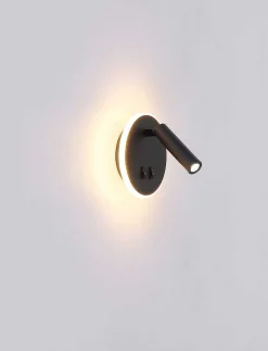 mutoni light Wandleuchte Many Metall Schwarz Led><noscript><img width=