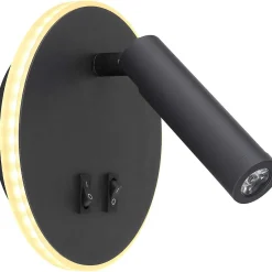 mutoni light Wandleuchte Many Metall Schwarz Led><noscript><img width=